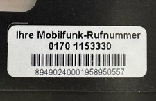 Congstar prepaid sim gebraucht kaufen  Ingolstadt