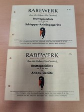 Rabewerk preisliste 1952 gebraucht kaufen Rabewerk preisliste 1952 gebraucht kaufen  Spraitbach