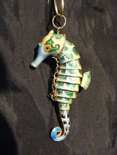 Cloisonné articulating seahor for sale  San Diego