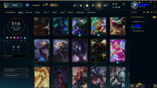League of Legends - Ásia *região de transferência* - 218 skins 2012 riven e mais  comprar usado  Enviando para Brazil