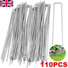 110pcs galvanised steel for sale  LEICESTER