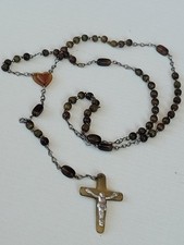 Antique beaded rosary for sale  CHATHAM
