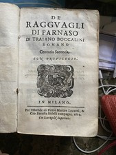 Volumi traiano boccalini usato  Vigevano