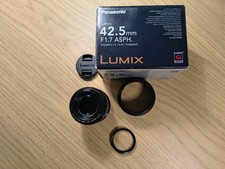 Panasonic lumix 42.5mm usato  Moncalieri