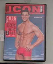 icon men iconmen  GREG PLITT BICEPS TRICEPS  & ABS WORKOUT  DVD, usado comprar usado  Enviando para Brazil