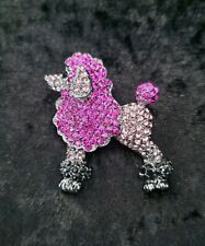 Pink rhinestone poodle for sale  PUDSEY