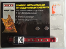 Katzenhalsband rote leds gebraucht kaufen  Plauen