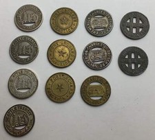 Antique transit tokens for sale  Mount Jackson