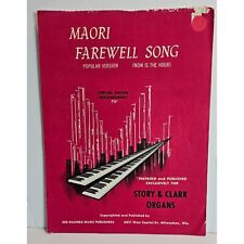 Maori farewell song for sale  Custer