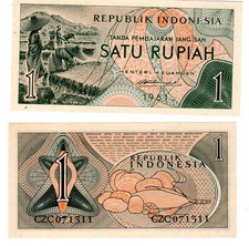 Indonesie indonesia billet usato  Spedire a Italy