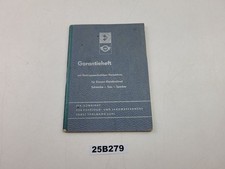 Garantieheft simson schwalbe gebraucht kaufen  Burgstädt
