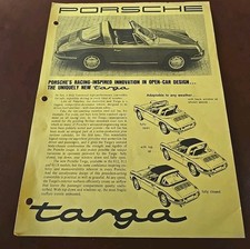 1967 porsche targa d'occasion  Expédié en Belgium