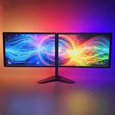 Dual monitors 2x22 for sale  UK