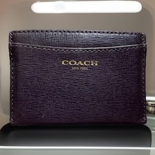 Coach purple leather for sale  Port Monmouth
