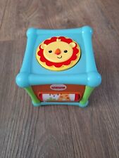 Używany, Fisher Price kostka aktywności zwierząt zabawka eksploracja zabawa wiek 6-36 miesięcy na sprzedaż  Wysyłka do Poland
