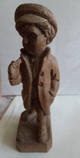 Holzfigur wanderer wandersmann gebraucht kaufen  Michelstadt