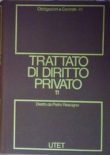 Rescigno trattato diritto usato  Italia