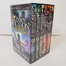 Percy Jackson Ultimate Collection #1-5 PB Books Box Set Rick Riordan UK 2016  comprar usado  Enviando para Brazil