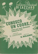 Spartito musicale conosco usato  Piacenza