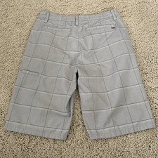 Bermuda Hurley Masculina Tamanho 30 Chino Skate Cinza Xadrez Frente Plana Comprimento Maior comprar usado  Enviando para Brazil