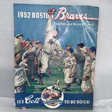 Boston braves vs. for sale  West Peterborough