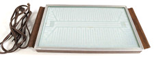 Bandeja de prato quente vintage Salton tampo de vidro aquecedor buffet de comida H-110 Elite 15" x 7", usado comprar usado  Enviando para Brazil