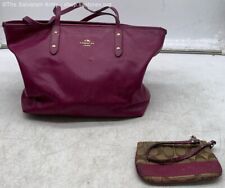 Coach burgundy leather for sale  Wilkes Barre