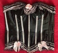 Fetish corset satin usato  Roma