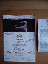 Etiquette mouton rothschild d'occasion  Nancy-