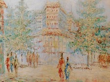 Large parisian impressionist for sale  Daly City