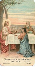 Image religieuse pieuse d'occasion  France