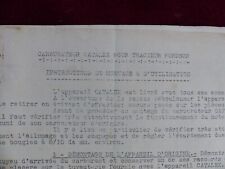 Leaflet catalex carburetor d'occasion  Expédié en Belgium