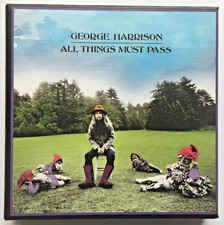 GEORGE HARRISON "ALL THINGS MUST PASS" 2001 REMASTERED CD BOX SET WITH BOOK comprar usado  Enviando para Brazil