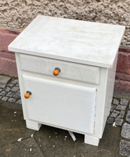 Nachttisch schränkchen weiß gebraucht kaufen  Fehrbellin