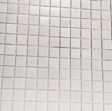 White glass mosaic for sale  LONDON