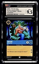 Disney Lorcana The First Chapter 160/204 Triton The Sea King CGC9.5 Perfeito Pop Baixo, usado comprar usado Disney Lorcana The First Chapter 160/204 Triton The Sea King CGC9.5 Perfeito Pop Baixo, usado comprar usado  Enviando para Brazil