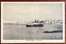 Cartolina epoca favignana usato  Salizzole