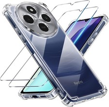 Pour Xiaomi Redmi 14C / A4 - Coque Housse Transparent Souple + 2 Verres trempé comprar usado  Enviando para Brazil