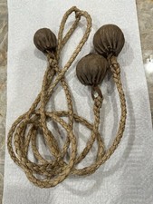Usado, Vintage Bolos Boleadoras Couro Cru Caça de Arremesso 3 Bolas Argentino GAÚCHO comprar usado  Enviando para Brazil