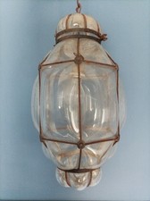 Lanterna lampadario vetro usato  Ancona