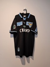 Camisa Lazio Away 1998/1999/2000 No.10 Mancini tamanho 2XL, usado comprar usado  Enviando para Brazil