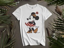 Usado, Camiseta com capuz Comfort Colorsdisney clássica Minnie Mouse masculina feminina unissex AD193 comprar usado  Enviando para Brazil