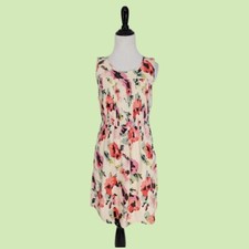Vestido Feminino Madewell Tea Rose Marfim Rosa Floral Seda Tamanho 2 comprar usado  Enviando para Brazil