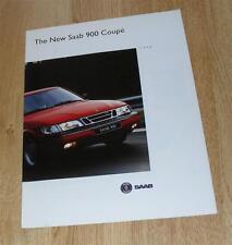 Folheto Saab 900 Coupe 1994, usado comprar usado  Enviando para Brazil