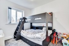 Wood bunk bed for sale  LONDON