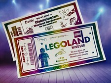 Theme park personalised for sale  LONDON