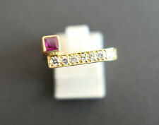 Bague petits diamants d'occasion  France