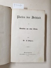 Poeten jetztzeit briefen gebraucht kaufen  Dinkelscherben