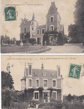 Cpa villa beaulieu d'occasion  Tours-