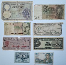 Lot billets d'occasion  France